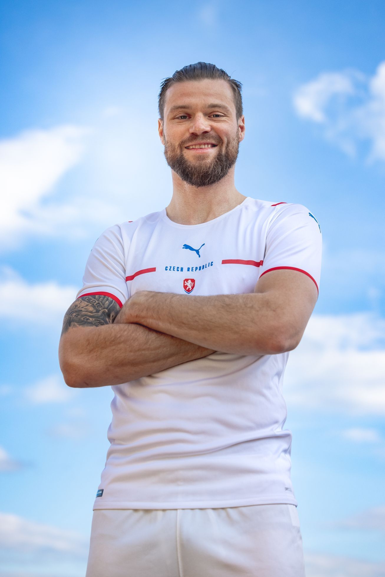 fotbal, reprezentace, dresy, 2021, Ondřej Čelůstka