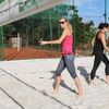 Plážové volejbalistky Barbora Hermannová a Markéta Sluková při tréninku na Rio