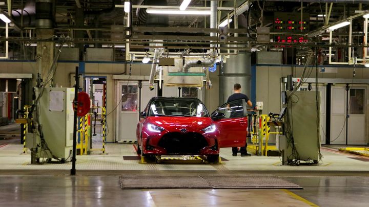 Už je to tu zase. Kolínská Toyota v únoru zastaví kvůli nedostatku dílů výrobu; Zdroj foto: Eva Srpová