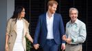 Vévodkyně Meghan a princ Harry v Austrálii