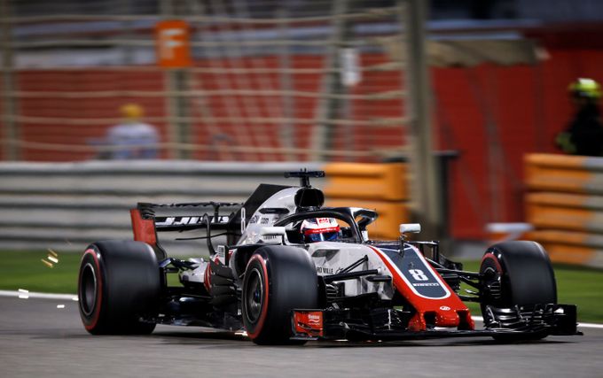 F1, VC Bahrajnu 2018: Romain Grosjean, Haas