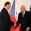 Václav Klaus naposled na vládě
