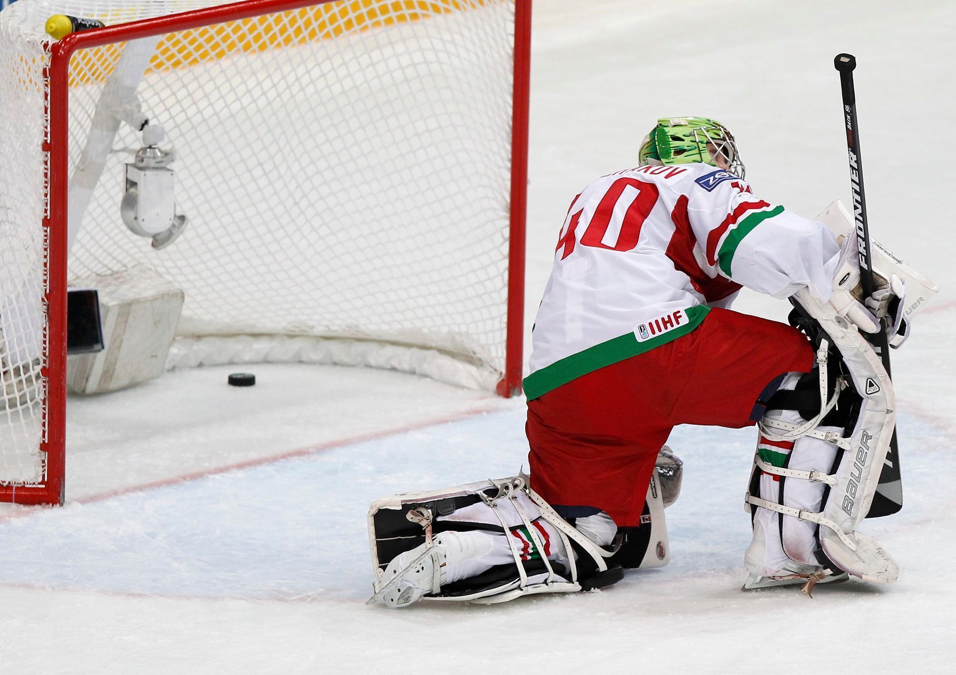 Milchakov inkasuje v zápase Kanada - Bělorusko