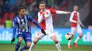 EPL, Slavia-Mladá Boleslav: Muris Mešanovič (24) - Lukáš Pauschek