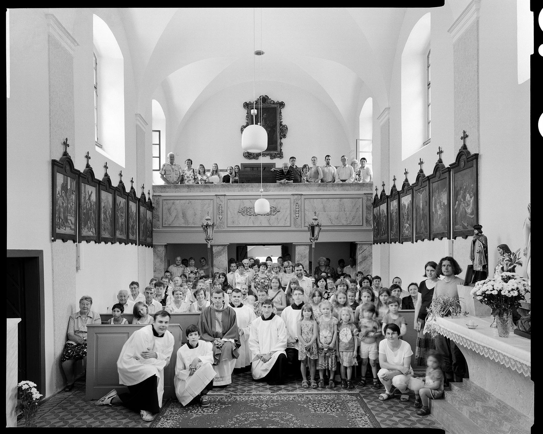 Roman Franc I skupinové portréty