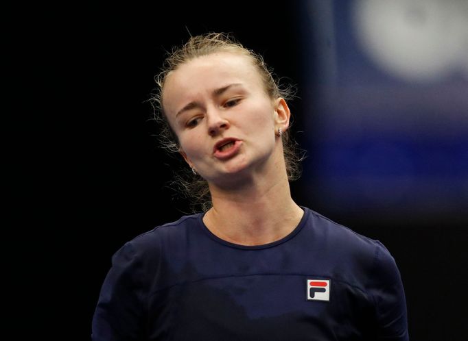 Barbora Krejčíková ve finále Ostrava Open 2022