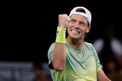 Berdych při chuti, věří si i na divokého Itala: Ať si dělá divadlo. Já na něj šlápnu a udeřím
