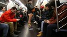 No Pants Subway Ride