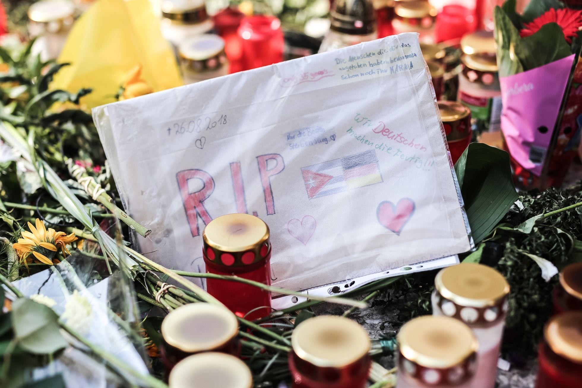 Německý Chemnitz po vraždě mladíka