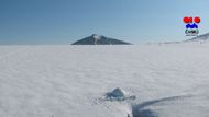 Na Luční boudě na hřebenech Krkonoš bylo ve středu ráno -15,5 °C.