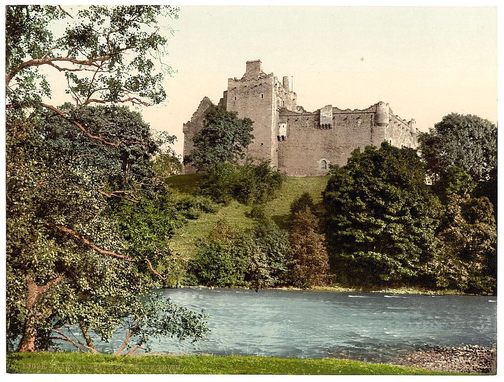 Dávný průvodce Skotskem. Staré fotografie ze sbírek Library of Congress (fotochrom)