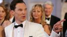 Benedict Cumberbatch arrives at the 87th Academy Awards in Hollywood