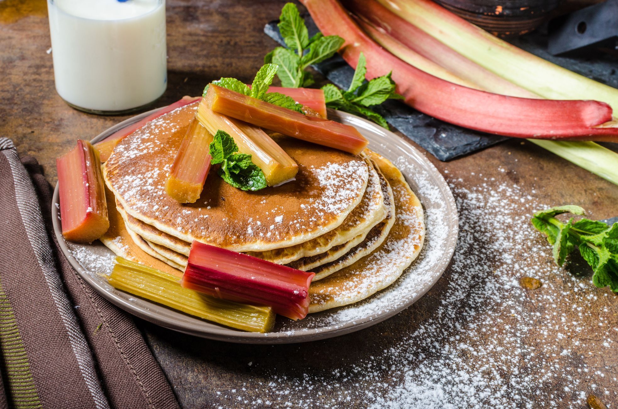 rebarbora palacinky, zena