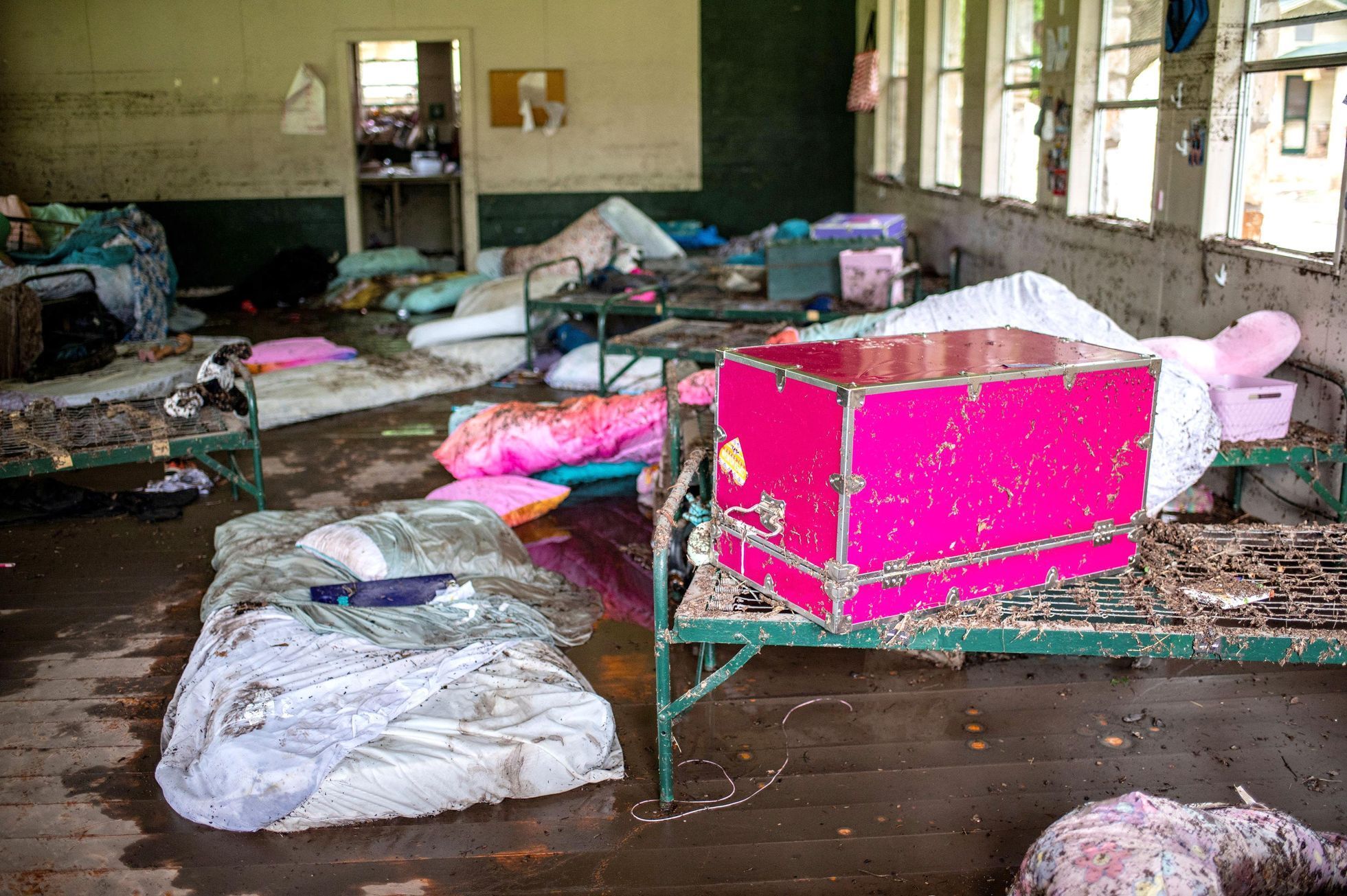 USA, Texas, záplavy, Mystic Camp