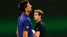 Novak Djokovič a Andy Murray ve finále Australian Open 2016