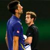 Novak Djokovič a Andy Murray ve finále Australian Open 2016