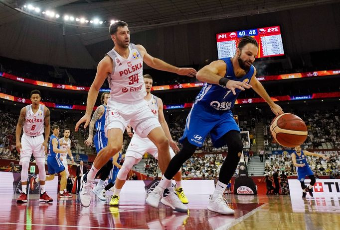 basketbal, MS 2019, Česko - Polsko, Vojtěch Hruban