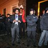 Demonstrace proti zvolení Ondráčka do čela komise pro GIBS