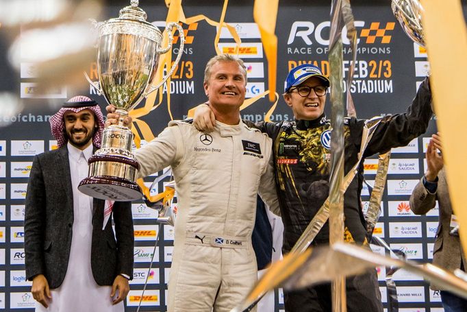 Race of Champions 2018: David Coulthard a Petter Solberg