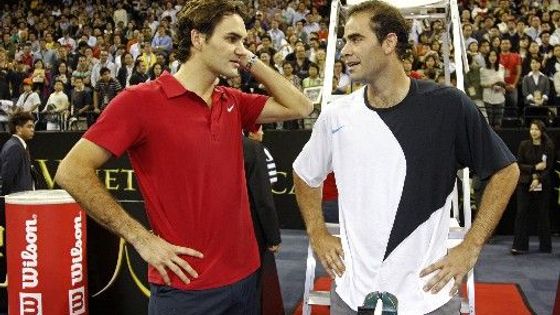 Sampras se vzepřel předpokladům. Porazil Federera