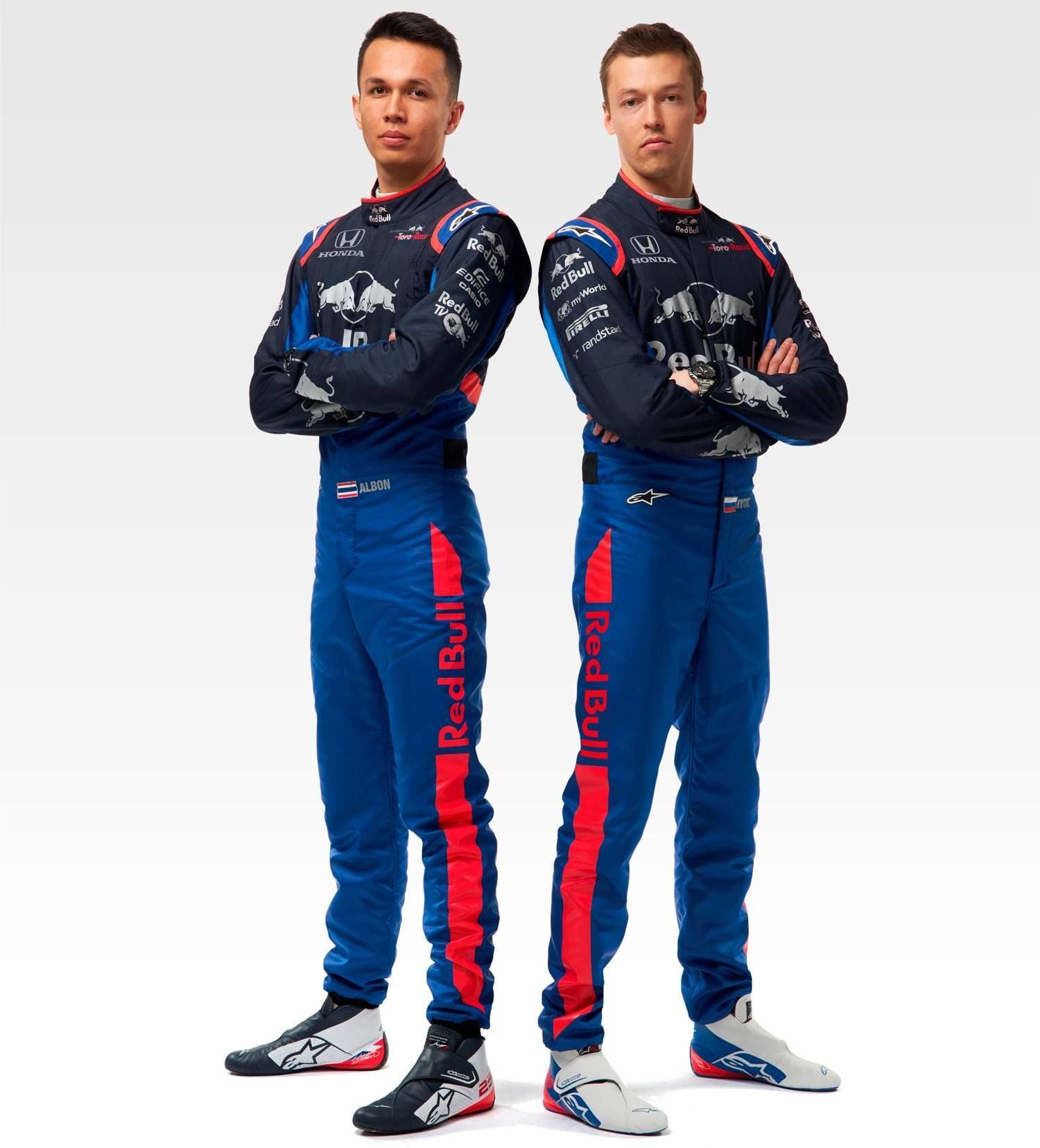 F1 2019: Alexander Albon a Daniil Kvjat, Toro Rosso