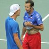 Tenis, DC, Česko - Argentina: čtyřhra - Tomáš Berdych a Radek Štěpánek