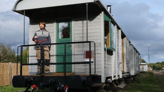 Top foto 2021: Sauna v Národním i spaní v krásném vagonu. Rok očima Magdalény Medkové