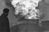 Jeden z nejnebezpečnějších požárů v pražské historii zachvátil 6. ledna roku 1961 plynárnu v Michli. Hořet začal místní plynojem, který měl 84 metrů na výšku a přes 50 metrů v průměru. V době ohně v něm bylo 147 tisíc metrů krychlových plynu.