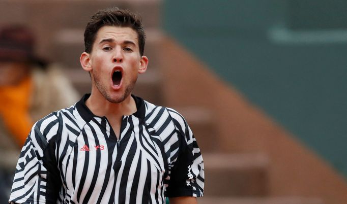 Dominic Thiem na French Open 2016