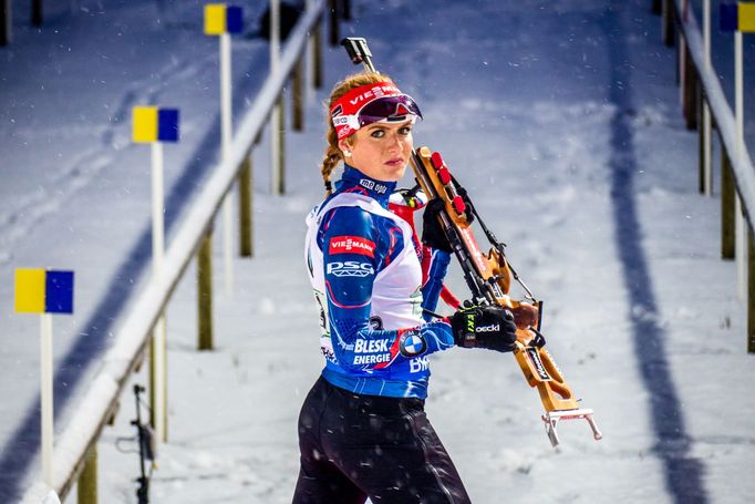 SP, smíšená štafeta, Östersund: Gabriela Soukalová