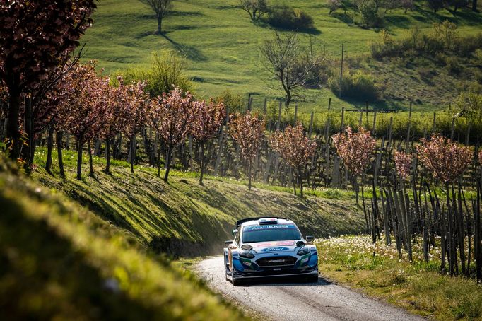 Adrien Fourmaux, Ford na trati Chorvatské rallye 2021