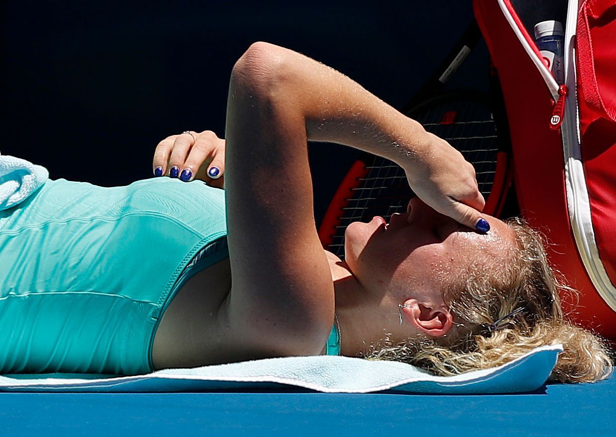 Kateřina Siniaková na Australian Open 2018