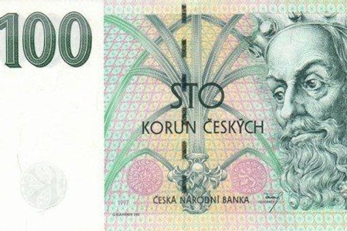 Bankovka 100 korun