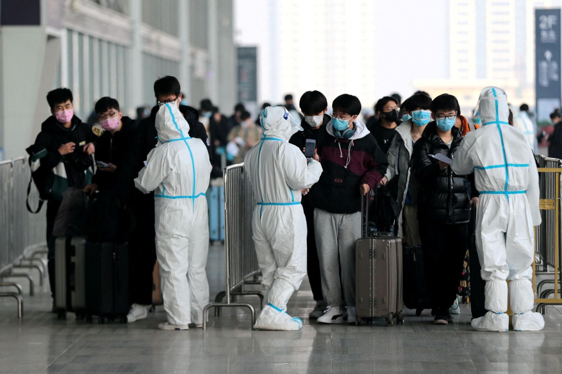 čína nový rok cestování koronavirus