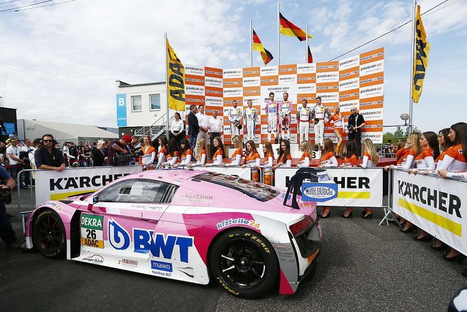 ADAC GT Masters, Most 2018: Stefan Mücke, Jeffrey Schmidt - Audi R8 LMS