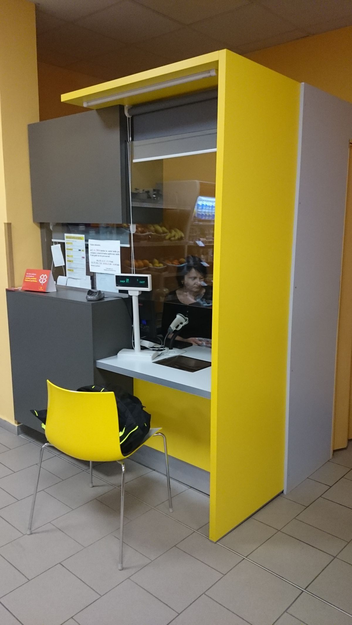 COOP - 170 let - pošta na prodejně