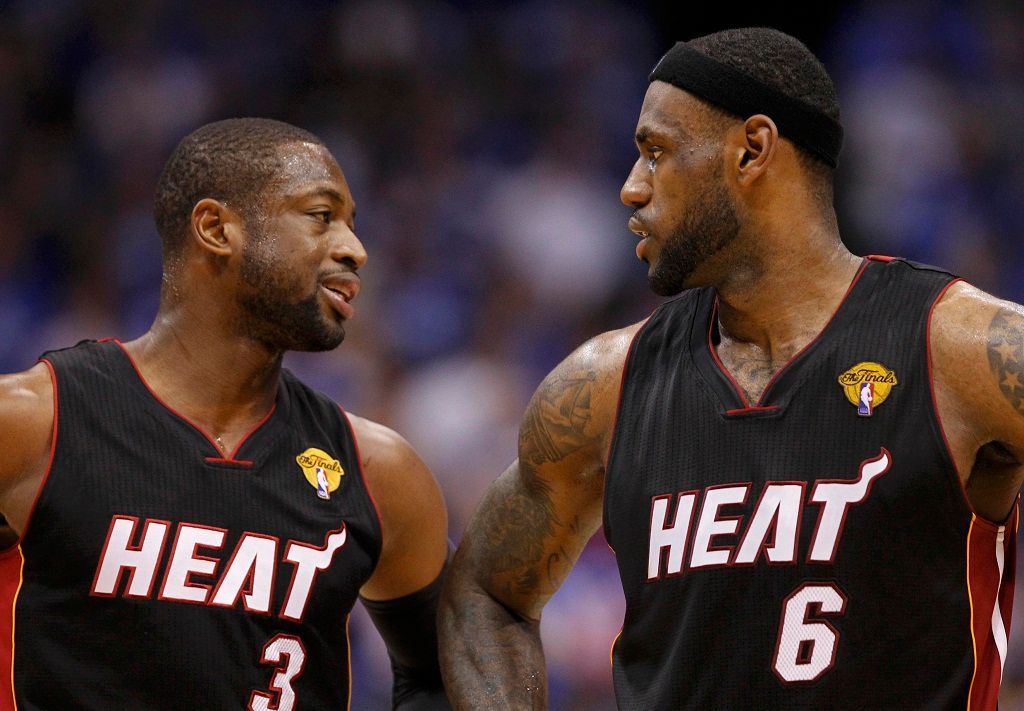 Finále NBA: Dallas - Miami (Wade, James)
