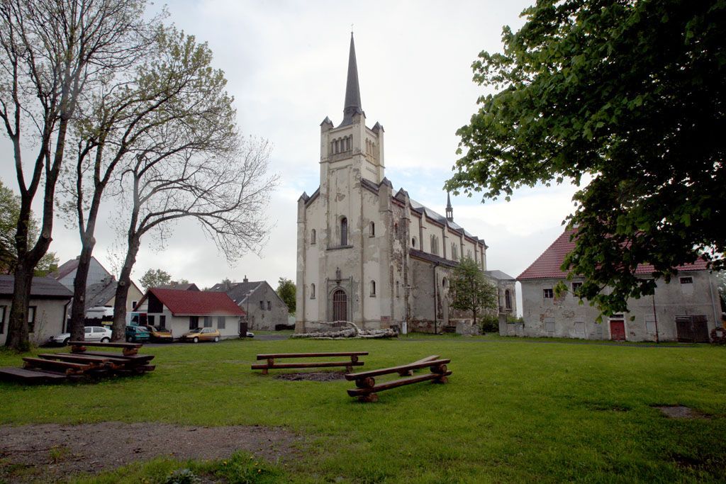 Památné ruiny severočeské. Výsluní, okres Chomutov