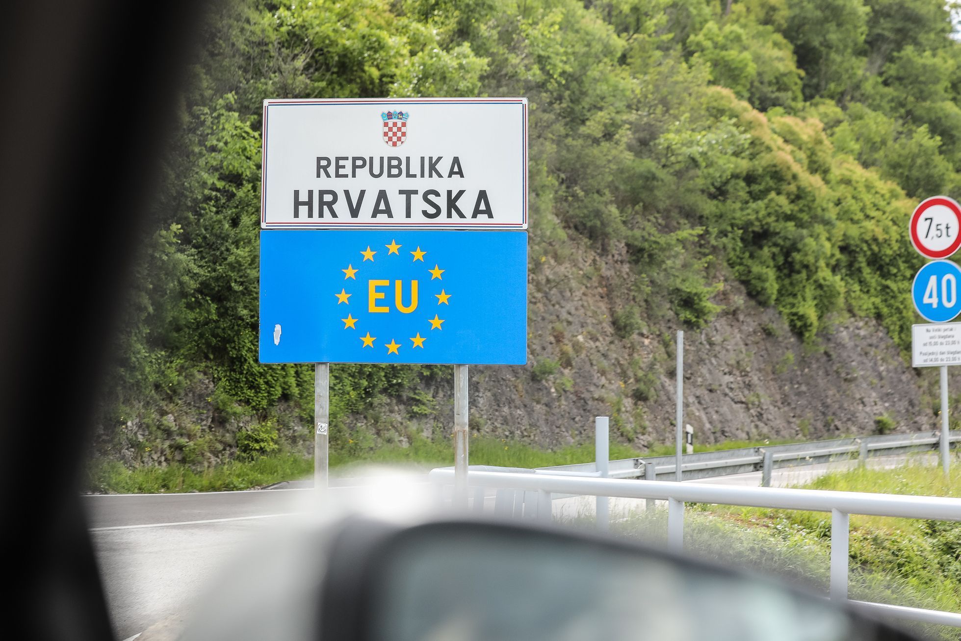 Cesta do Chorvatska a zpět autem, 2019