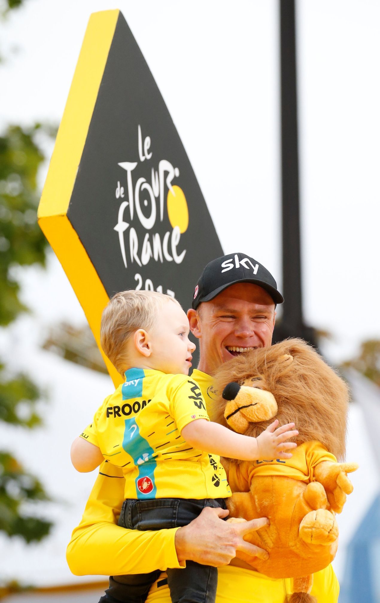 Tour de France 2017: Chris Froome se synem