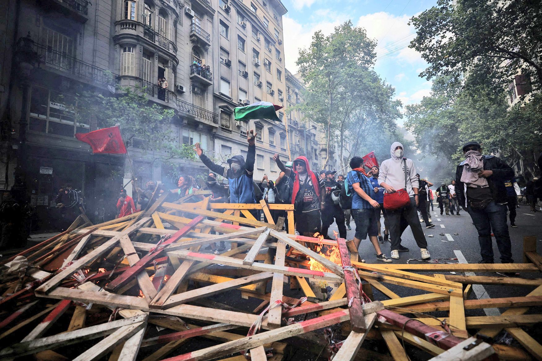 Argentina, Buenos Aires, protest, Javier Milei