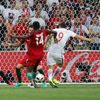 Euro 2016, Polsko-Portugalsko: Robert Lewandowski dává gól na 1:0