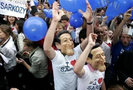 Sarkozyho příznivci