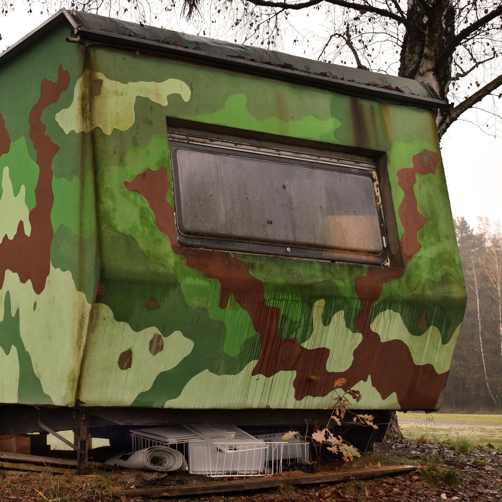 Obytný přívěs, karavan, Trailer, fotografický soubor, Fotograf, Václav Němec