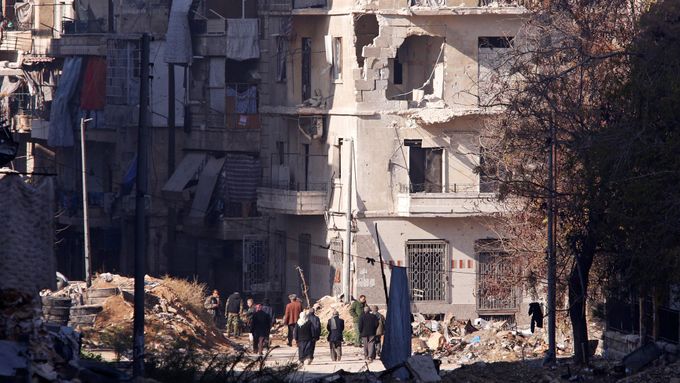 Syrské město Aleppo, ilustrační foto