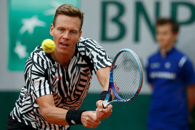 Tomáš Berdych v prvním kole French Open 2016