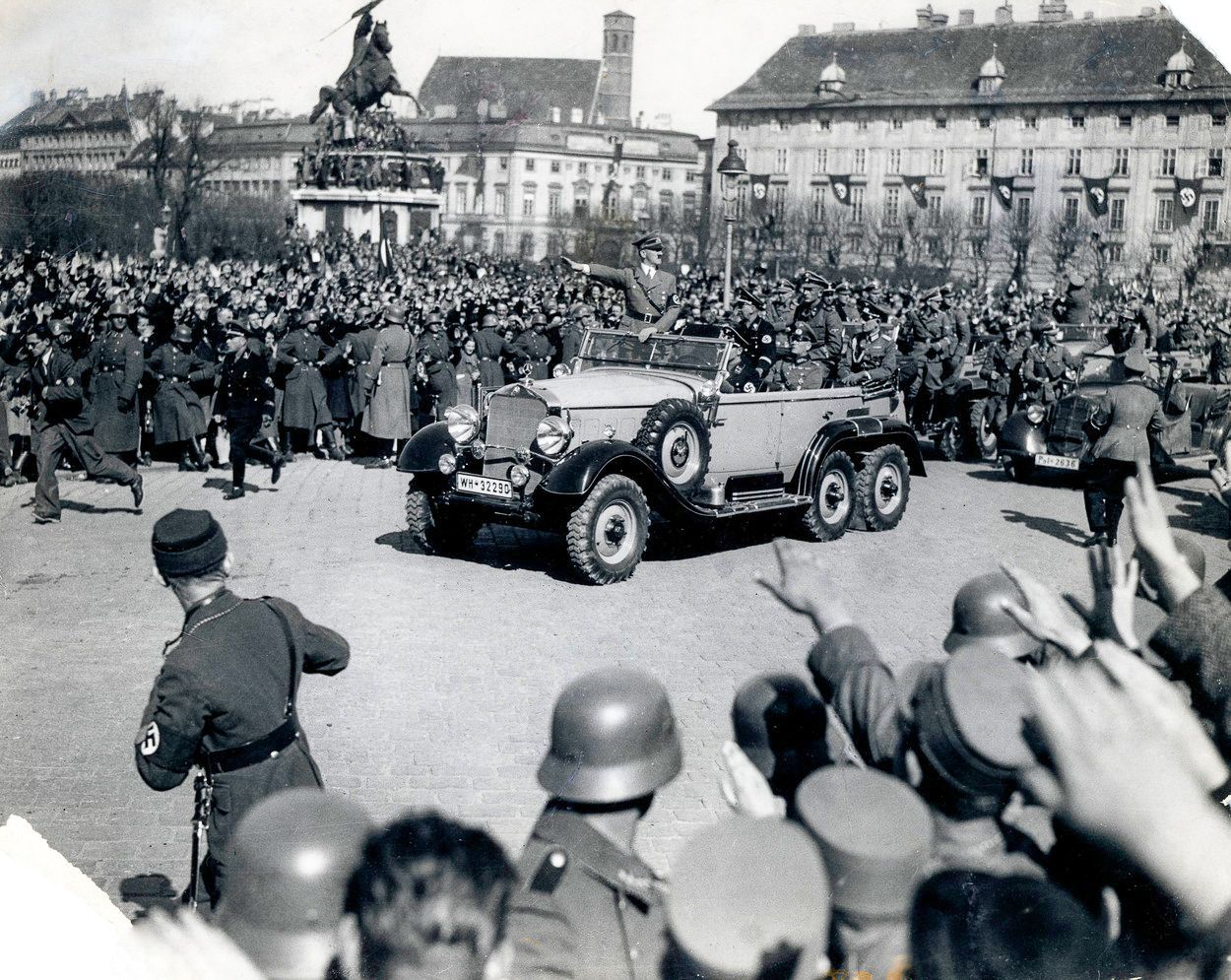 Anšlus, Rakousko, Německo, nacismus, Zahraničí, historie, výročí