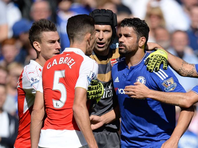 Premier League Chelsea vs. Arsenal: Diego Costa vs. Gabriel