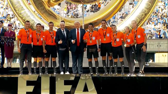 Donalda Trumpa vypískali na finále FIFA World Cup