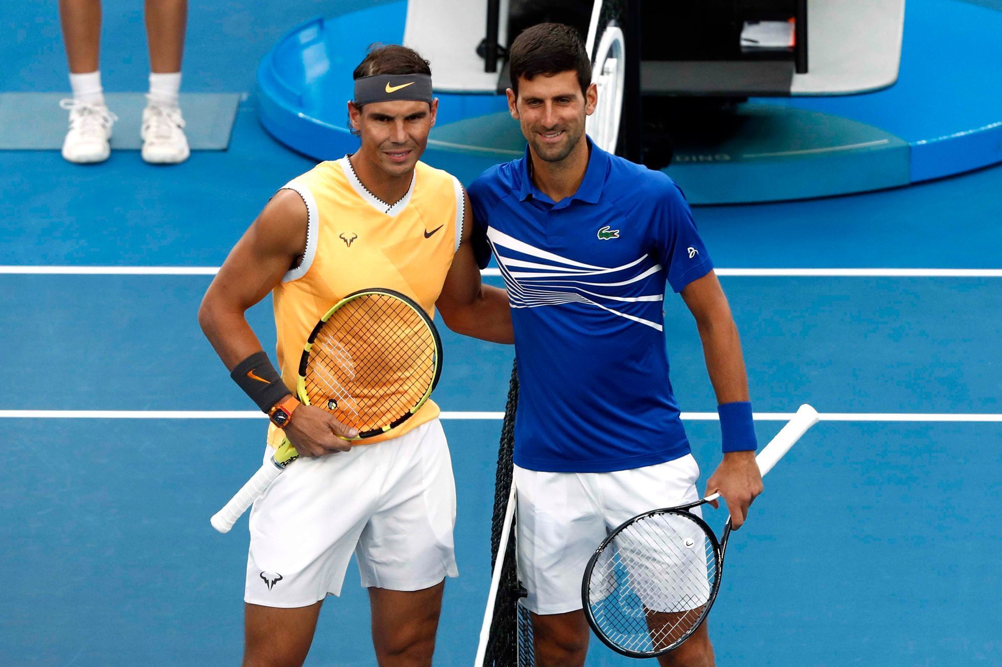 Finále AO 2019: Rafael Nadal a Novak Djokovič